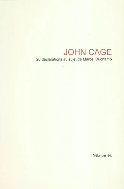 26 déclarations au sujet de Marcel Duchamp