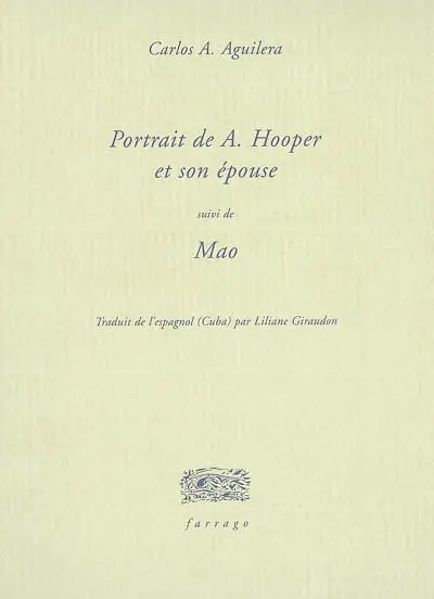 Portrait de A. Hooper et son épouse. Mao