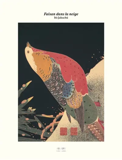 Faisan dans la neige