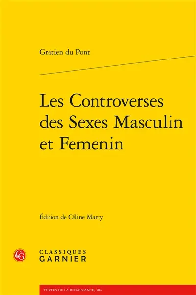 Les controverses des sexes masculin et femenin