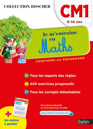 Je m'entraîne en maths : CM1, 9-10 ans