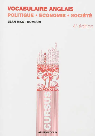 Vocabulaire anglais : politique, économie, société