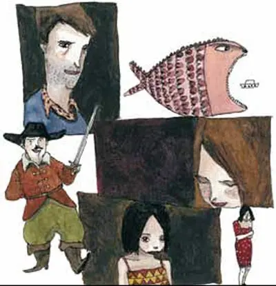 Une araignée, des tagliatelles et au lit, tu parles d'une vie !