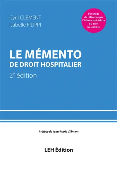 Le mémento de droit hospitalier