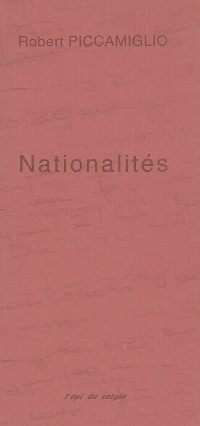 Nationalités