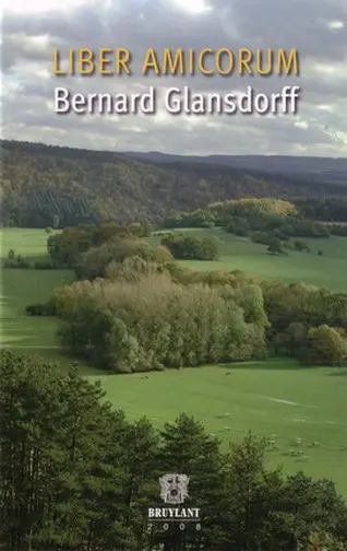 Liber amicorum Bernard Glansdorff