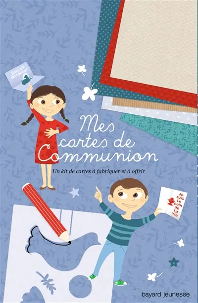 Mes cartes de communion : un kit de cartes à fabriquer et à offrir