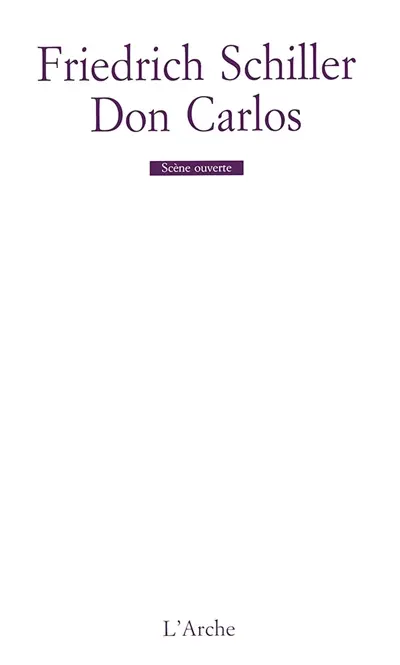 Don Carlos : poème dramatique en cinq actes
