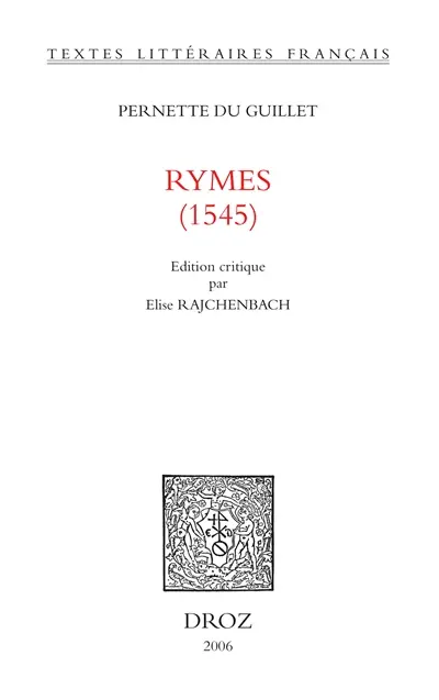 Rymes (1545)