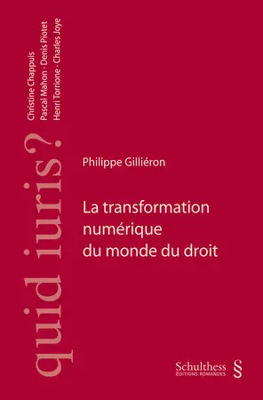 La transformation numérique du monde du droit