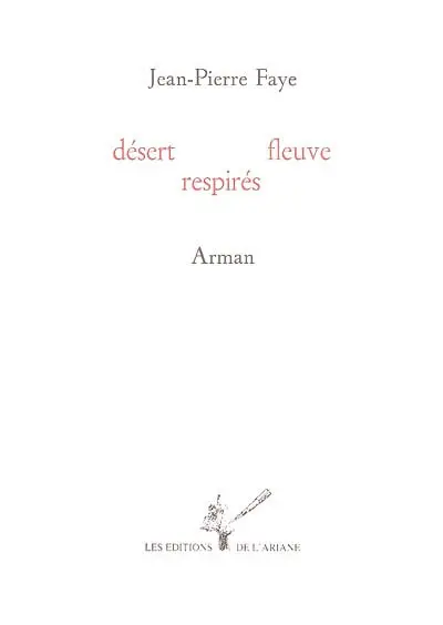 Désert fleuve respirés