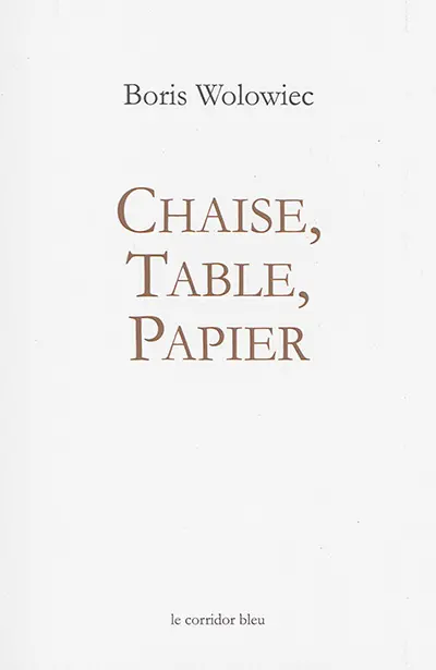 Chaise, table, papier