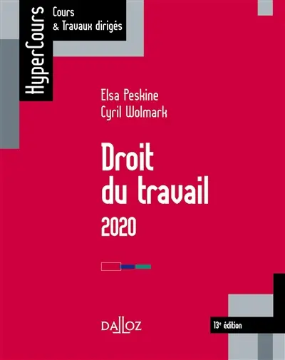 Droit du travail 2020