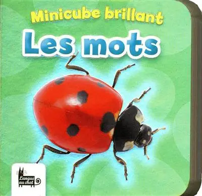 Minicube brillant : les mots