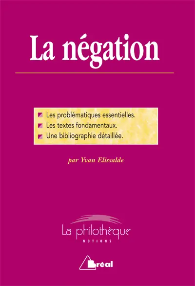 La négation : dissertation