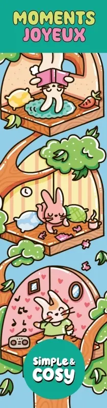 Moments joyeux : marque-pages
