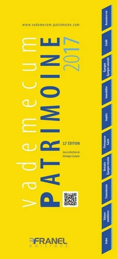 Vademecum du patrimoine 2017