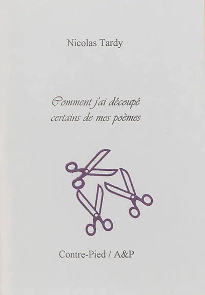 Comment j'ai découpé certains de mes poèmes