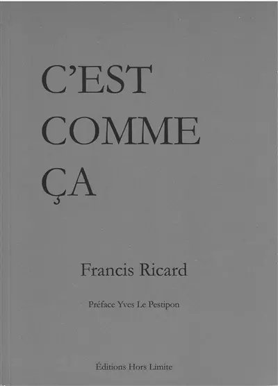 C'est comme ça