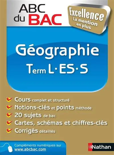 Géographie : term L, ES, S