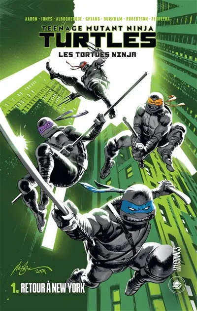 Teenage mutant ninja Turtles : les Tortues ninja. Vol. 1. Retour à New York