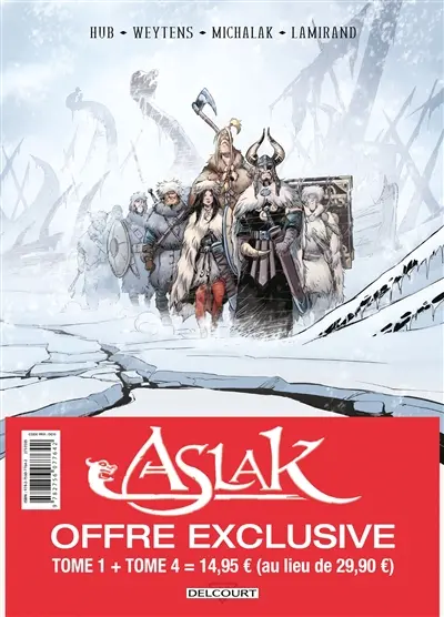 Aslak : pack : tomes 1 et 4