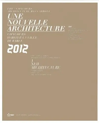 Une nouvelle architecture : EDF-concours Architecture Bas Carbone