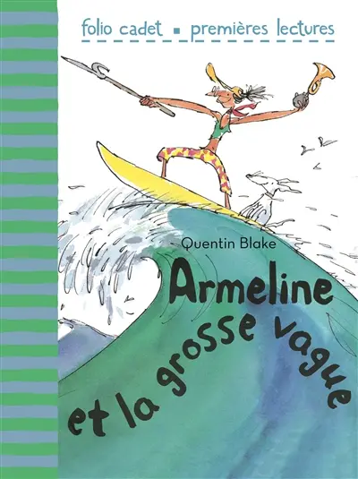 Armeline et la grosse vague