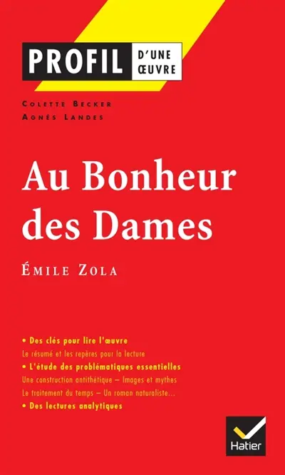 Au bonheur des dames, Emile Zola