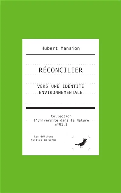 RECONCILIER : vers une identité environnementale