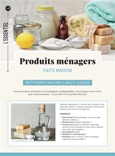 Produits ménagers : faits maison