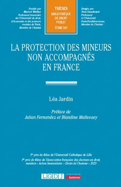 La protection des mineurs non accompagnés en France