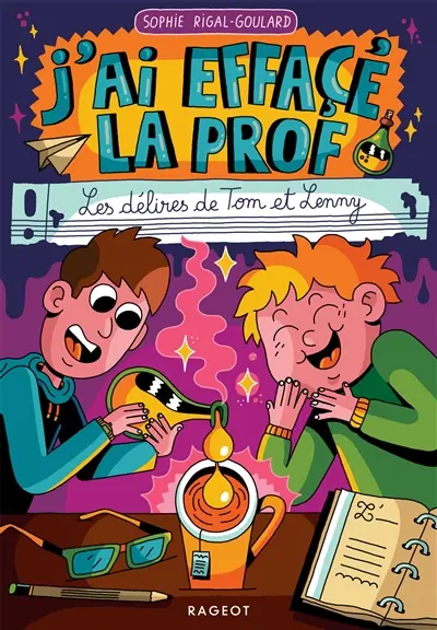 Les délires de Tom et Lenny. Oups ! J'ai effacé la prof !