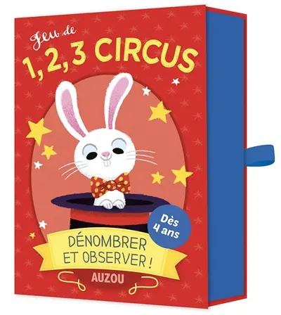 Jeu de 1, 2, 3 circus : dénombrer et observer !
