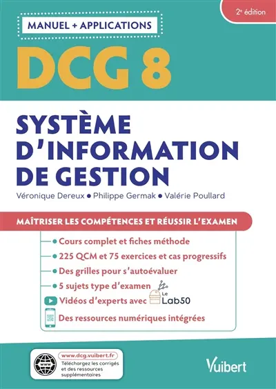 DCG 8, système d'information de gestion : manuel + applications
