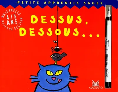 Dessus, dessous..., maternelle moyenne section (4-5 ans)