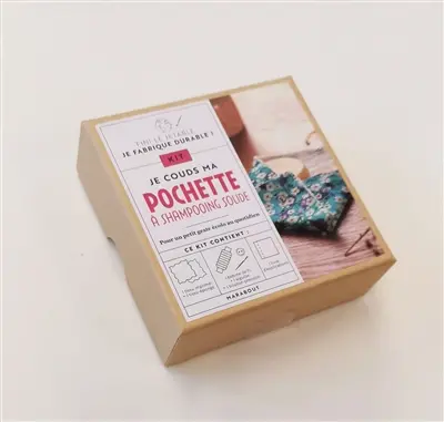 Kit je couds ma pochette à shampooing solide : pour un petit geste écolo au quotidien