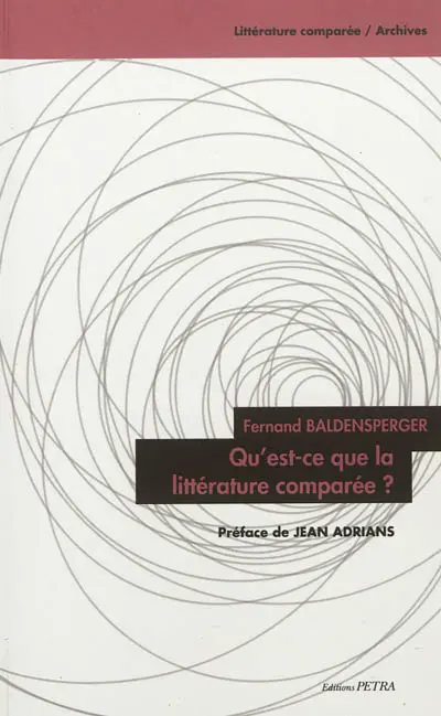 Qu'est-ce que la littérature comparée ?