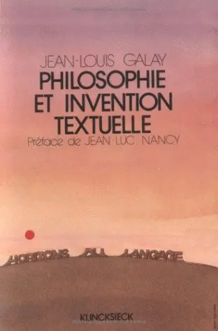 Philosophie et invention textuelle : essai sur la poétique d'un texte kantien