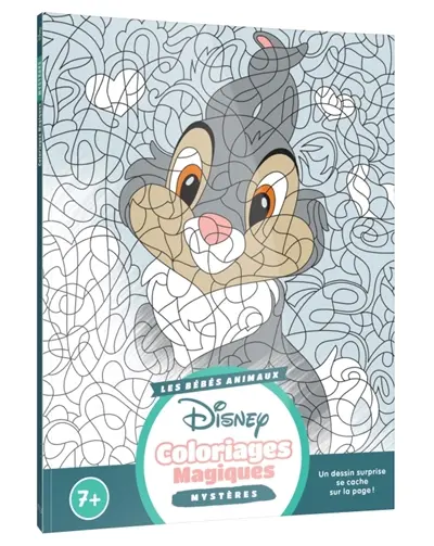 DISNEY : Coloriages Magiques : Mystères (7+) - Les bébés animaux