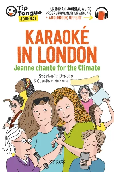 Karaoké in London : Jeanne chante for the climate