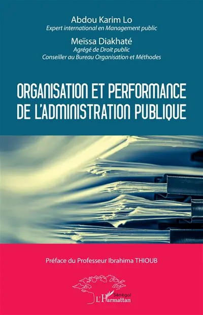 Organisation et performance de l'administration publique