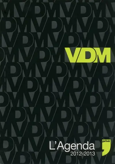 VDM : l'agenda : 2012-2013