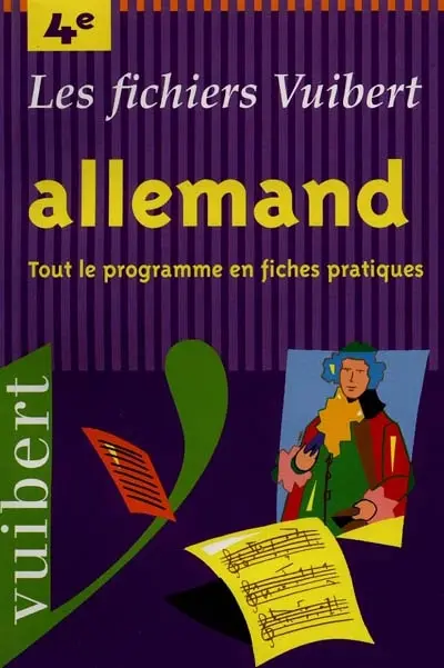 Allemand 4e, langue vivante 2 : tout le programme en fiches pratiques
