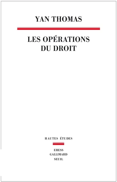 Les opérations du droit