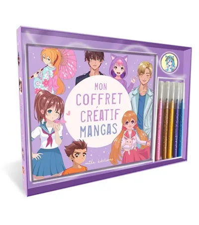 Mon coffret créatif mangas