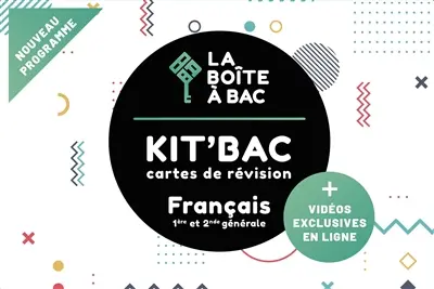 Kit'bac français, 1re et 2de générale : cartes de révision