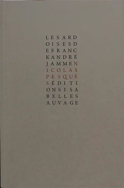 Les ardoises de Franck André Jamme