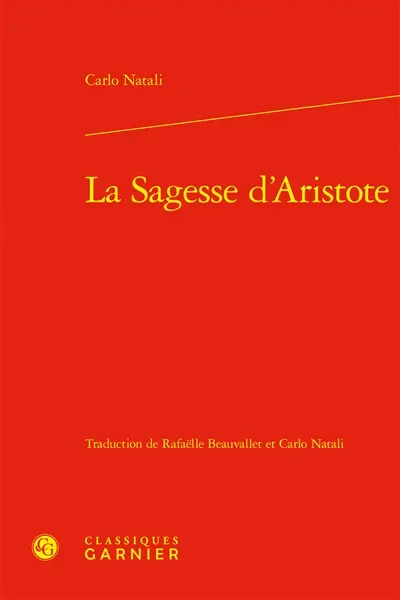 La sagesse d'Aristote