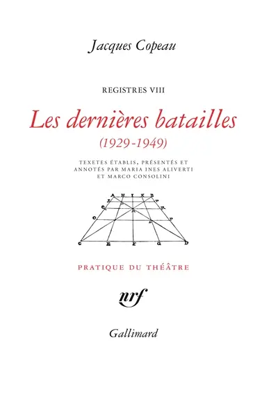 Registres. Vol. 8. Les dernières batailles (1929-1949)